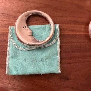 Tiffany & Co. Silver Crescent Key Holder